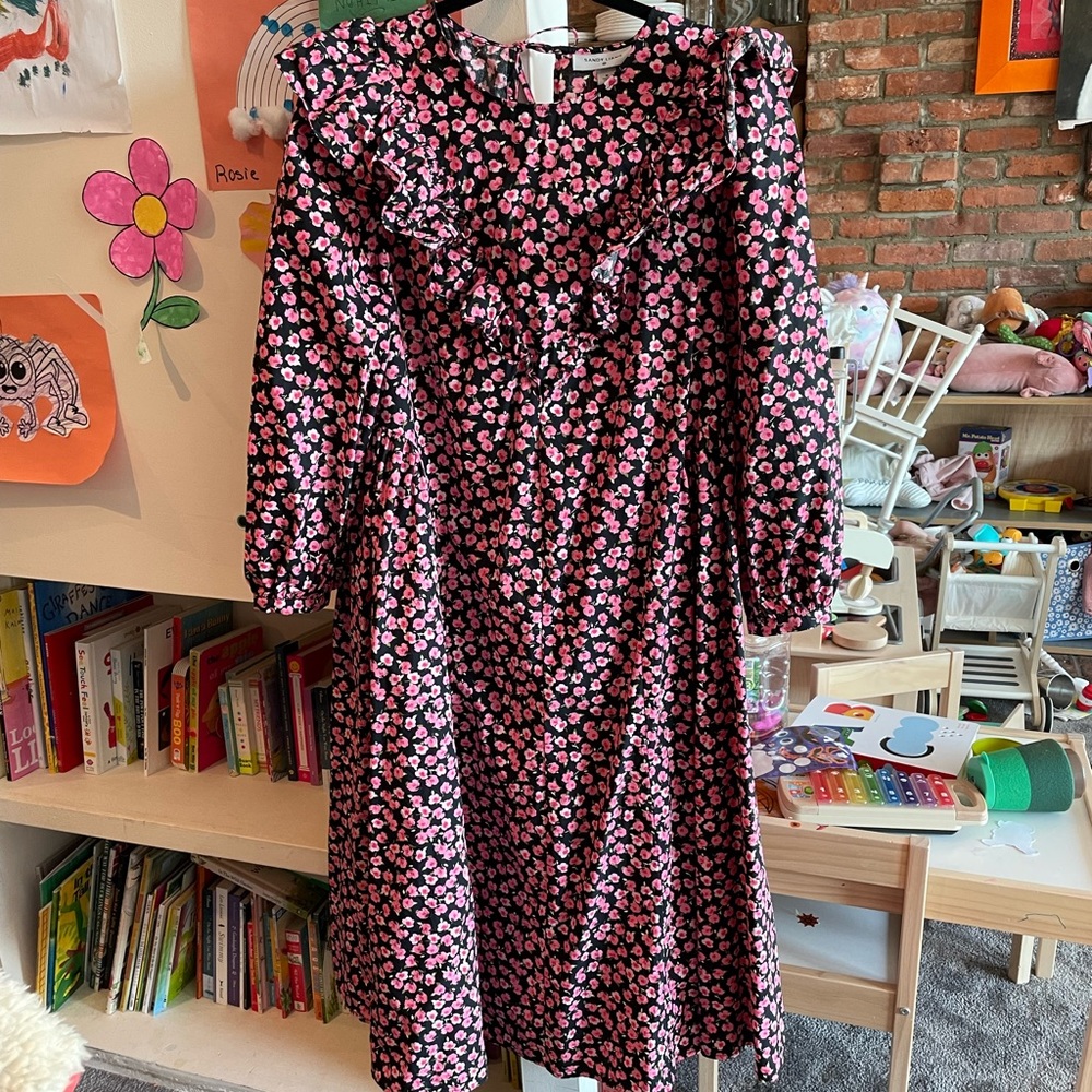 Sandy Liang for Target Pink Flower dress size Medium